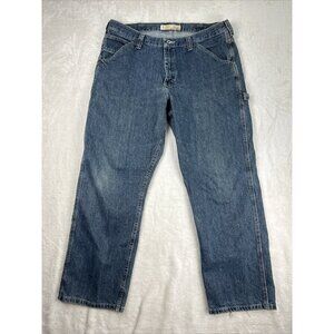 Lee Dungarees Jeans Vintage Carpenter Cargo Utility Pocket Blue Men’s 38 X 30
